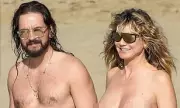 Heidi Klum Goes Topless in St. Barths with Husband Tom Kaulitz