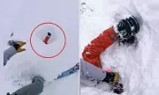 Heroic Rescue: Skier Saved from Avalanche Burial in Switzerland