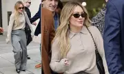 Hilary Duff's London Outing Amid 'Toxic Mom Group' Drama
