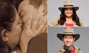 I'm a Celeb's Rebekah Emelogu Shares Passionate Kiss with Campmate Nath Valvo