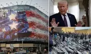 Iran Unveils Mural Warning US Against Military Strike Amid Rising Tensions