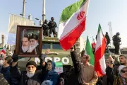 Iran Unveils Retaliation Murals as US Fleet Approaches Amid Post-Protest Tensions