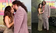 Jason Momoa's London Premiere PDA with Adria Arjona Amid Emilia Clarke Reunion