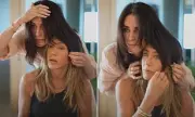 Jennifer Aniston & Courteney Cox Reunite in Hilarious Blonde vs Brunette Debate
