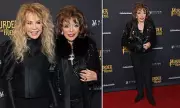 Joan Collins and Dyan Cannon Shine at Murder Mystery Premiere in Los Angeles