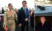 Katy Perry & Trudeau at Davos Amid Trump Tariff Row & Protests