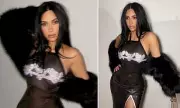 Kim Kardashian's Sheer NYE Dress & Family Christmas with Kanye West Revealed