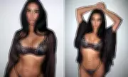 Kim Kardashian's SKIMS Lingerie Photos Spark Debate on Fame and Fashion