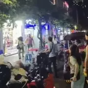 Knife-Wielding Woman Sparks Panic on Busy Bangkok Street