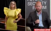 Krysten Sinema Heckled by Men Claiming Affairs Amidst Bodyguard Scandal Lawsuit