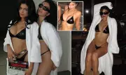 Kylie Jenner's Latex Bikini Photo Teases 'The Moment' Mockumentary