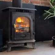 Log Burner Glass Stains Vanish in Seconds with Simple Ash and Newspaper Trick