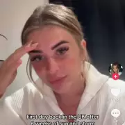 Love Island's Liberty Poole's Car Crashes Into Neighbour's Garden in Storm Goretti