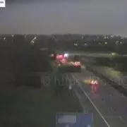 M1 Traffic Chaos: Three-Vehicle Crash Causes Major Delays Near Watford