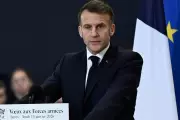 Macron's 'Eye of the Tiger' quip lightens French military address