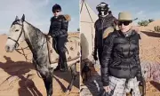 Madonna's Morocco Desert Ride Sparks Political Speech on Iran