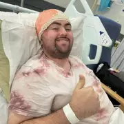 Man, 31, given 10-year prognosis after 'running injury' revealed brain tumour