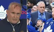 Maple Leafs Coach Craig Berube Sports Mystery Gym Injury Ahead of Vegas Clash