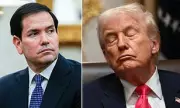 Marco Rubio's Blanket Strategy: Hiding from Trump's Air Force One Vigilance