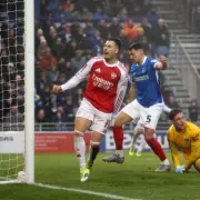 Martinelli Hat-Trick Fires Arsenal Past Portsmouth in FA Cup Thriller