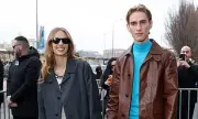 Maya Hawke and Brother Levon Twin at Prada Show, as Ethan Hawke Opens Up on 'Regret'