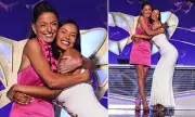 Maya Jama and Davina McCall Stun in Figure-Hugging Dresses on The Masked Singer
