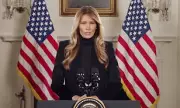 Melania Trump Left on Mute for 32 Seconds During Zoom AI Summit