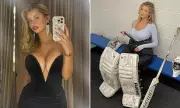 Mikayla Demaiter's Mirror Selfie in Black Dress Wows 3M Instagram Followers