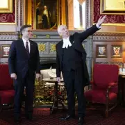 Mike Johnson in UK to 'Calm Waters' Over Greenland & Diego Garcia Row