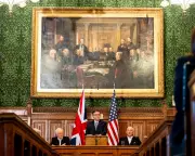 Mike Johnson's Parliamentary Address: A Study in Diplomatic Irony Amid Trump's Chaos