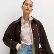 M&S Revives Sell-Out Suede Trench Coat with New 2026 Version