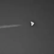 Mysterious 'Dorito' Shaped Aircraft Spotted Over Area 51 Fuels UFO Speculation