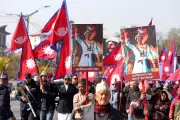 Nepalese Royalists Rally for Monarchy Restoration Ahead of March Elections