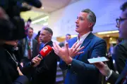 Newsom Slams European 'Complicity' Over Trump's Greenland Demands at Davos