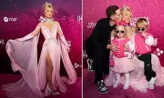 Paris Hilton Shines at Documentary Premiere in Regal Pink Gown