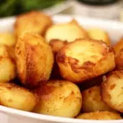 Perfect Garlic Roast Potatoes in 35 Minutes: Easy Air Fryer & Oven Recipe