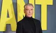 Pierce Brosnan, 71, Dazzles at UK 'Giant' Gala with Prince Naseem Hamed