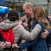 Prince William and Kate Heckled About Andrew in Scotland Visit