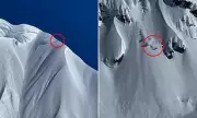 Pro Skier's Dramatic Wipeout Caught on Camera in Alaskan Mountain Filming