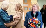 Queen Camilla and Geri Halliwell-Horner Visit Maggie's Cancer Charity in Cheltenham