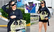 Rihanna Shows Off Postpartum Figure in Barbados With Family & $50k Tiffany Cuff