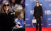 Rosamund Pike's Rare Outing With Son Atom At NBA London Game 2026