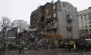 Russian Missile Strike Kills Mother and Son, 3, in Kharkiv Apartment Block