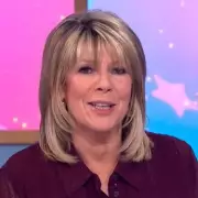 Ruth Langsford's Timeless Tan Blazer on Loose Women Now on Sale at Mango