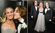 Sarah Jessica Parker Honoured at Golden Eve, Joined by Rarely-Seen Son James