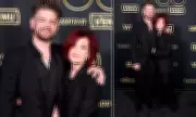 Sharon Osbourne Honoured at Billboard Event with Son Jack by Her Side