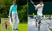Sir Andy Murray's Cricket Challenge: Tennis Star Faces 79mph Bowling Machine