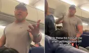 Southwest Airlines passenger booted off flight after mid-air food-throwing rage
