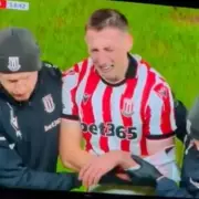 Stoke City's Robert Bozenik Suffers Horror Shoulder Injury, Receives Oxygen on Pitch