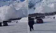 Terrifying Avalanche Engulfs Elbrus Ski Resort, Tourists Flee for Lives